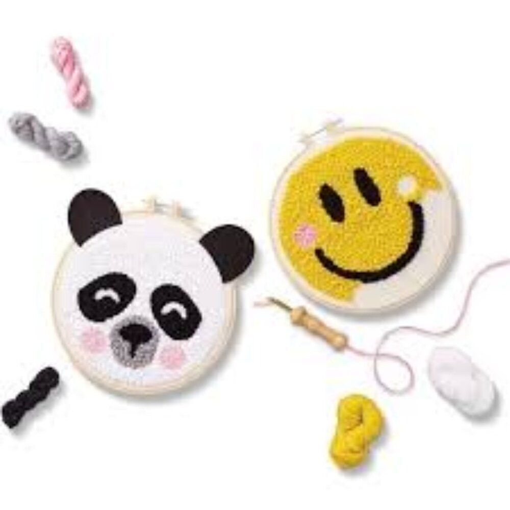 Mondo Llama™: Needle Punch Craft Kit for Adults, Includes Yarn & Needle